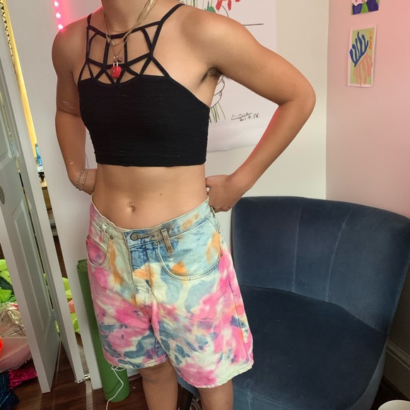 whitney eve XS/S black cross cross bralette - Picture 1 of 3